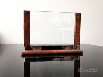 Cornice per foto Art Déc Trussardi, placata in Oro