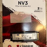 KINGSTON SSD M.2 PCIe 4.0 2TB nvme