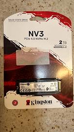 KINGSTON SSD M.2 PCIe 4.0 2TB nvme