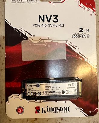 KINGSTON SSD M.2 PCIe 4.0 2TB nvme