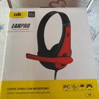 Cuffia stereo con microfono