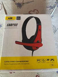 Cuffia stereo con microfono