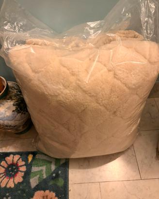 Coperta lana merinos matrimoniale