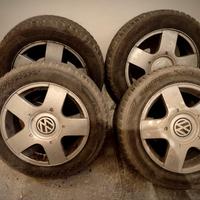 Cerchi VW Polo 2010 e Gomme Termiche - 185/60/R15