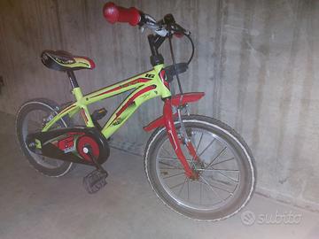 bici 16" bambino 4-6 anni