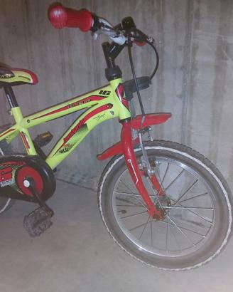 bici 16" bambino 4-6 anni