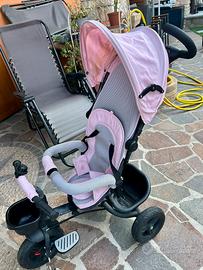 Triciclo passeggino 3 in 1