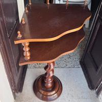 Tavolino angolare in legno - stile classico