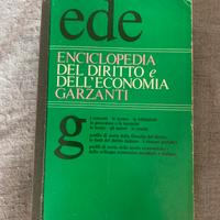 Enciclopedia del diritto e dell’economia Garzanti