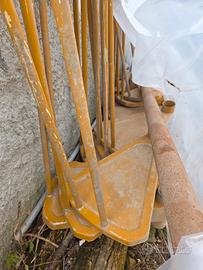 scala a chiocciola smontata