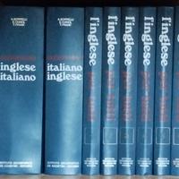 dizionari di inglese + corso l'inglese per tutti