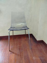 4 sedie slim design Roberto Foschia