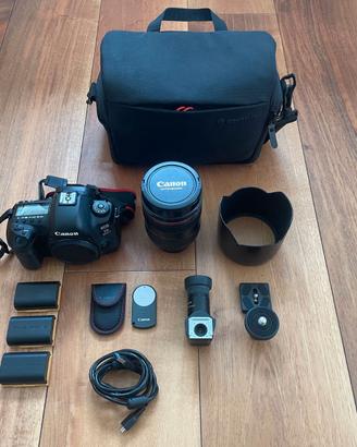 Canon 5D mark IV + obiettivo e accessori