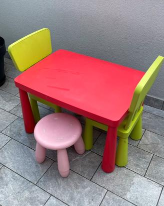 Tavolino/set, ikea serie Mammut