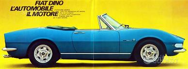 Brochure Originale Fiat Dino Spider 2000