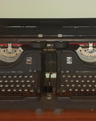 OLIVETTI M40 DOPPIA TASTIERA PROTOTIPO 