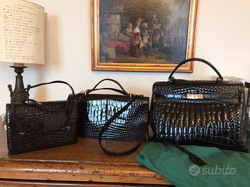 Splendide borse e portafogli cocco e struzzo(Gucci