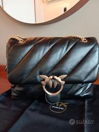 Borsa Pinko love puff big nera