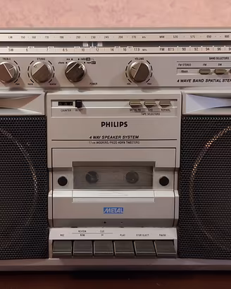 Boombox Philips Radioregistratore 