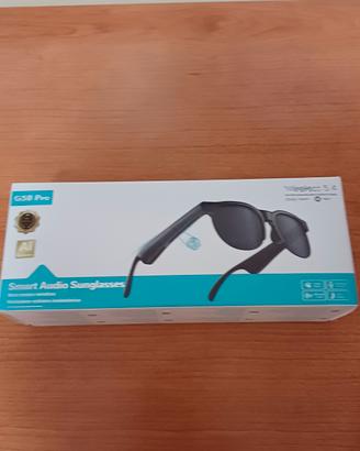 occhiali smart audio wirelless chiamate musica AI
