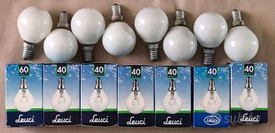 LOTTO DI 15 LAMPADINE E 14 NUOVE