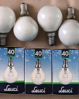 LOTTO DI 15 LAMPADINE E 14 NUOVE