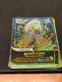 Naruto Mythos TCG Secret 136/130 Sasuke Uchiha