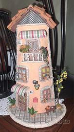 Tegola artistica artigianale lavorata a mano