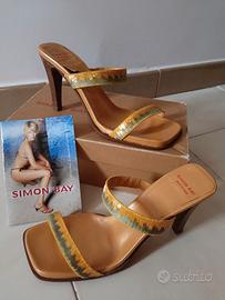 Sandali di qualità donna in vera pelle mis.39