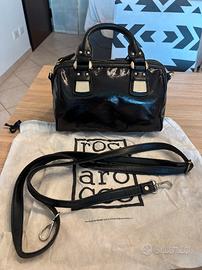 Borsa bauletto verniciata Roccobarocco vintage