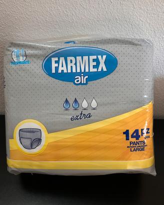 Pacchi da 14 pz di PANNOLONI per adulti FARMEX