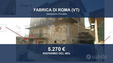 Immobile in asta di 28 m² a Fabrica di Roma