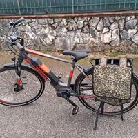 Bicicletta elettrifica. Bicy, E-BIKE elettrica.