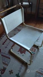 sedie in cuoio anni 70