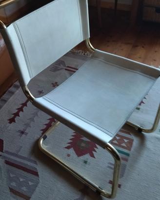 sedie in cuoio anni 70