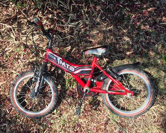 bici bimbo 16" Carraro  MTB  rossa