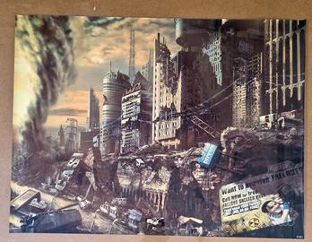 Fallout 3 art - poster su carta lucida fotografica
