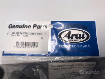 Arai visiera fumè per mod.vedi descriz.sotto