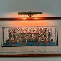 Pergamena egiziana+cornice