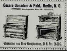 pianoforte antico tedesco