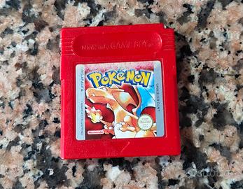 videogioco Pokémon rosso italiano per Gameboy 