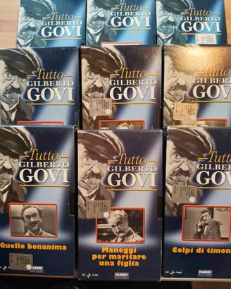 Film VHS Gilberto Govi (9 pezzi)