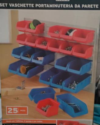 Nuovo Set vaschette portaminuteria