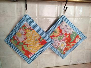 Presine da cucina in cotone 100%