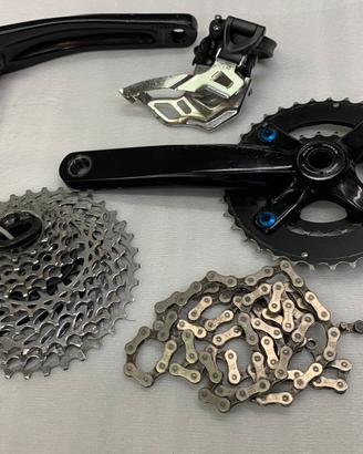 Guarnitura MTB 2X10