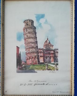 Stampa torre di Pisa
