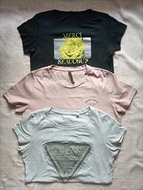 Set t-shirt donna M in cotone - Guess / Sisley