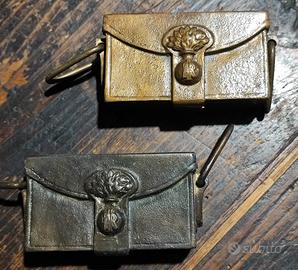  modellino bandoliera in bronzo artigianale