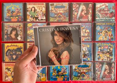 CD Autografo Cristina d'Avena Duets Tutti Cantano