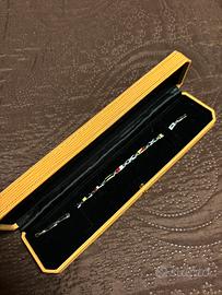 Bracciale oro con bandierine nautiche smaltate